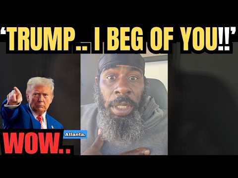 Black Man BEGS TRUMP To Send National Guards To Atlanta!