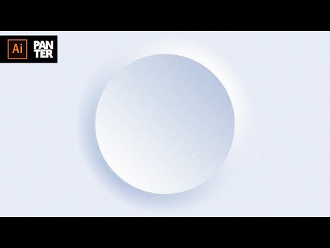Neumorphism Circle In Illustrator