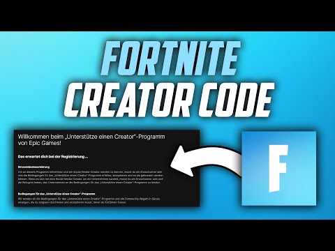Fortnite Creator Code beantragen - Anleitung