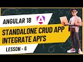 Integrate API for create and update users | Angular 18 Standalone CRUD Application.