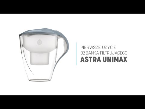 Pierwsze użycie dzbanka filtrującego Dafi