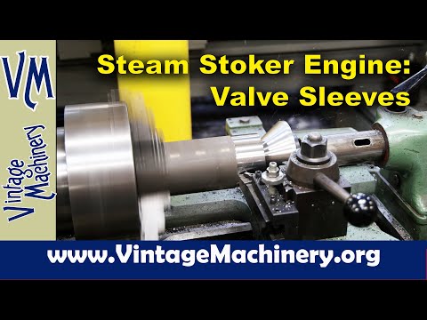 Steam Stoker Engine: Prepping Valve Sleeves for Boring and Turning