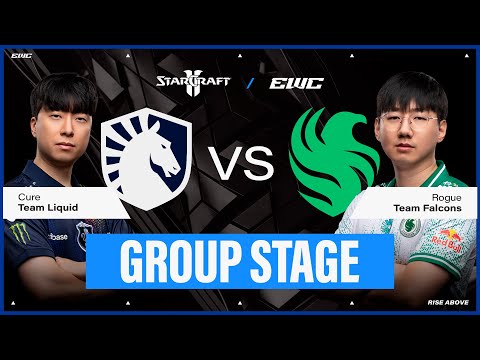 Cure vs Rogue | StarCraft II at EWC 25 - Day 3 - Group Stage