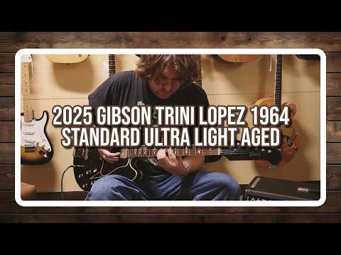 Gibson Trini Lopez 1964 Standard Ultra Light Aged 2025, Ebony image 8