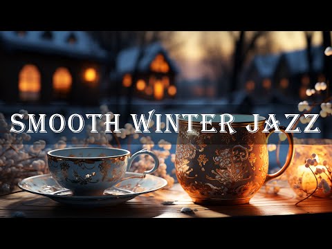 Cozy Winter Jazz ☕ Relieve Stress with Elegant Coffee Jazz Music and Smooth Gently Coffee