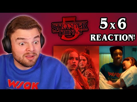 Stranger Things Season 5 Episode 6 “Escape from Camazotz” REACTION!