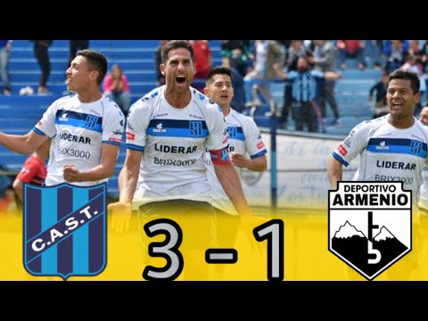 Primera B : SAN TELMO 3 - 1 DEPORTIVO ARMENIO | (Los Goles)