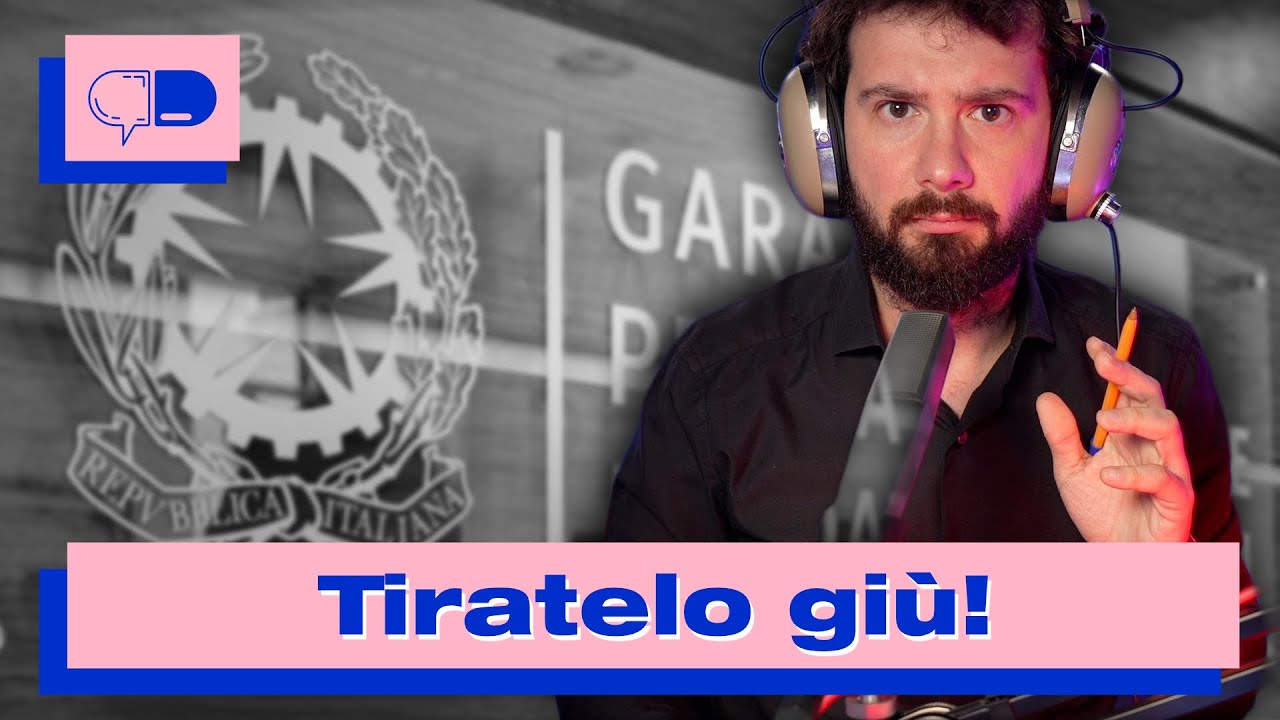 Dopo Agcom, altro Garante dannoso: quello della Privacy