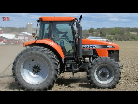 AGCO RT145 Tractor Working on Spring Tillage