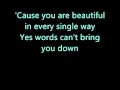 Elvis Costello - Beautiful lyrics 