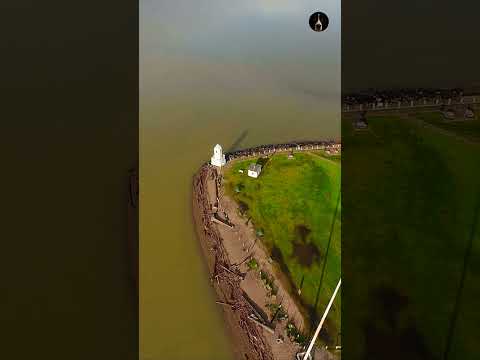 Browns Point Park & Lighthouse After Rain | December FPV Flight | DJI Avata