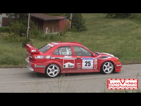 5° Rally Salsomaggiore 2022 Calzolari-Manghera Lancer Evo 6 A8 - Passaggi esterni