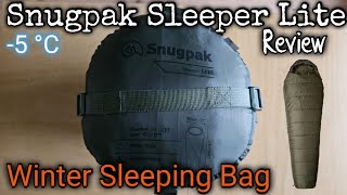 Snugpak Sleeper Lite Review | Budget Winter Sleeping Bag | -5 °C Comfort Rating for Wild Camping