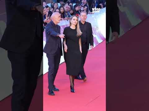 Angelina Jolie at the premiere of her film Couture during the 20th #hollywood #viralvideo #shorts