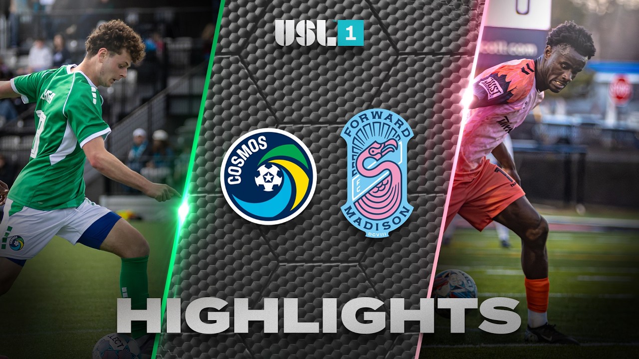 New York Cosmos vs Forward Madison Highlights