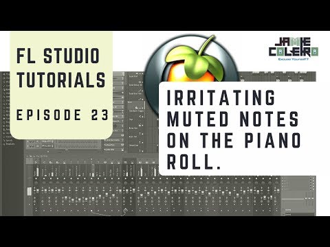 Irritating Muted Notes on the Piano Roll | FL Studio Tutorial | [No BS Series #33]