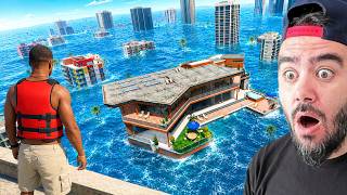 FRANKLININ EVINI SU ALDI GÖTÜRDÜ - GTA 5 MODS FRANKLININ EVINI SU ALDI GÖTÜRDÜ - GTA 5 MODS