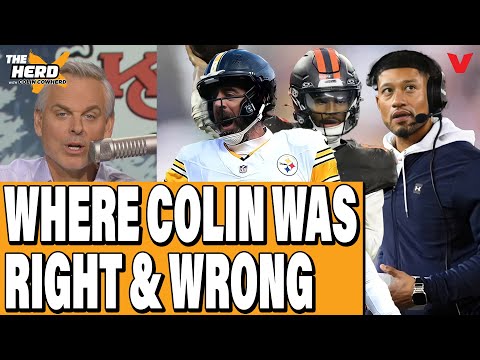 What Colin Cowherd got RIGHT & WRONG: Aaron Rodgers, Josh Allen, Green Bay Packers | THE HERD NFL