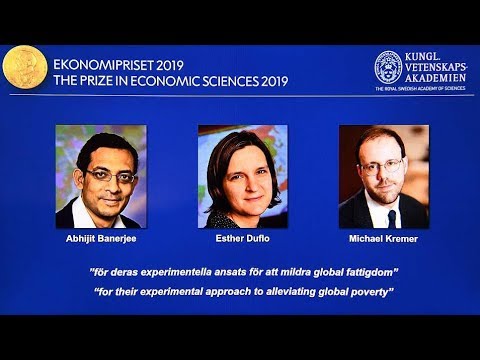 Pioneers in fight against poverty win 2019 Nobel economics prize