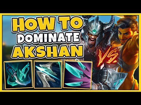 No Amount Of Bullets Can Stop My Tryndamere (Akshan Counter Gameplay) - League of Legends