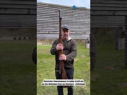 Historischer Schwedenmauser M96 im Kaliber 6,5x55mm aus dem Waffenhaus Fuchs aus Rostock