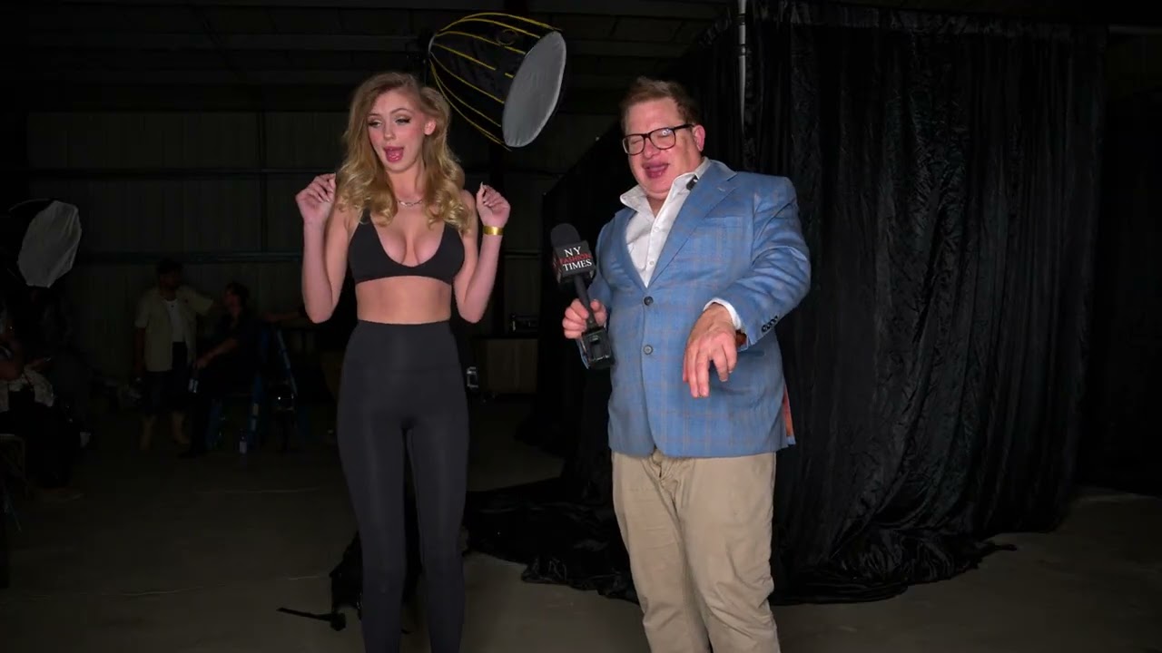 Phoenix Swimsuit Model Sydney Noelle interviewed at Super Model Mgmt Coachella Fashion Show