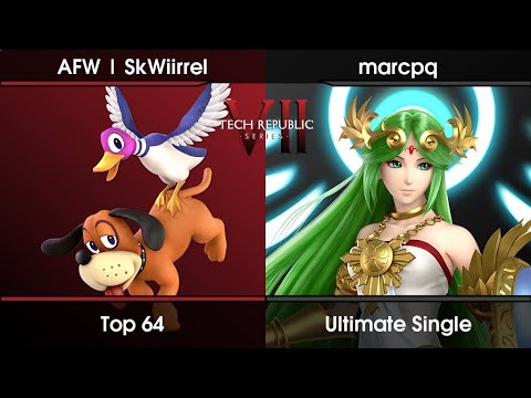 Tech Republic VII Top 64 - SkWiirrel (Duck Hunt) Vs. marcpq (Palutena) SSBU Ultimate Tournament