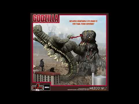 Godzilla VS. Smog Monster Mezco Toys New York Toy Fair 2022