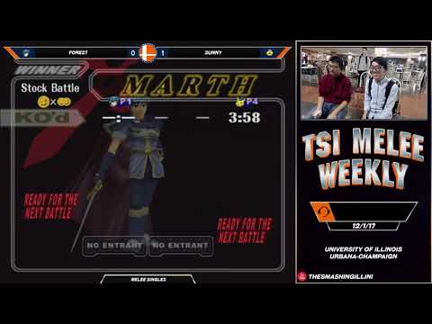[TSI Weekly] Forest (Marth) vs. Sunny (Sheik, Pikachu) SSBM Singles