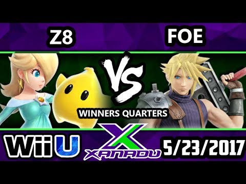 S@X 203 - Z8 (Rosalina) Vs. Foe (Cloud) - SSB4 Winners Quarters - Smash 4 - Smash for Wii U.