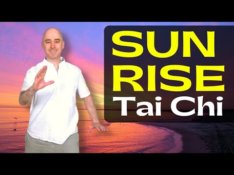 Sunrise Tai Chi - 12 Min Morning Tai Chi Practice - Begin with Breath Tai Chi