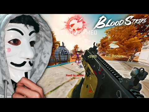 4 KILL! SOLO vs SQUAD UNEXPECTED Moment | Blood Strike (HINDI)