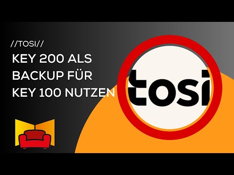 Tosi Key 200 als Backup-Key ganz einfach aus Key 100 erstellen