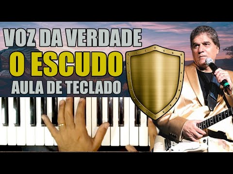 O ESCUDO VOZ DA VERDADE NO TECLADO - VIDEO AULA COMPLETA