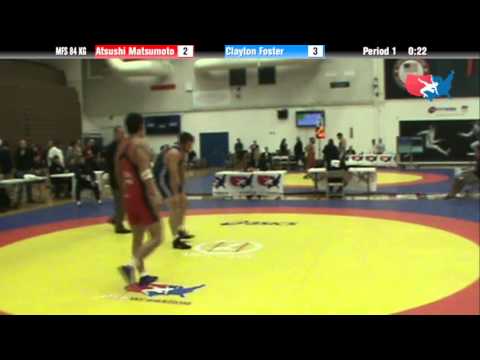 84 KG QF - Atsushi Matsumoto JPN vs Clayton Foster GRIT