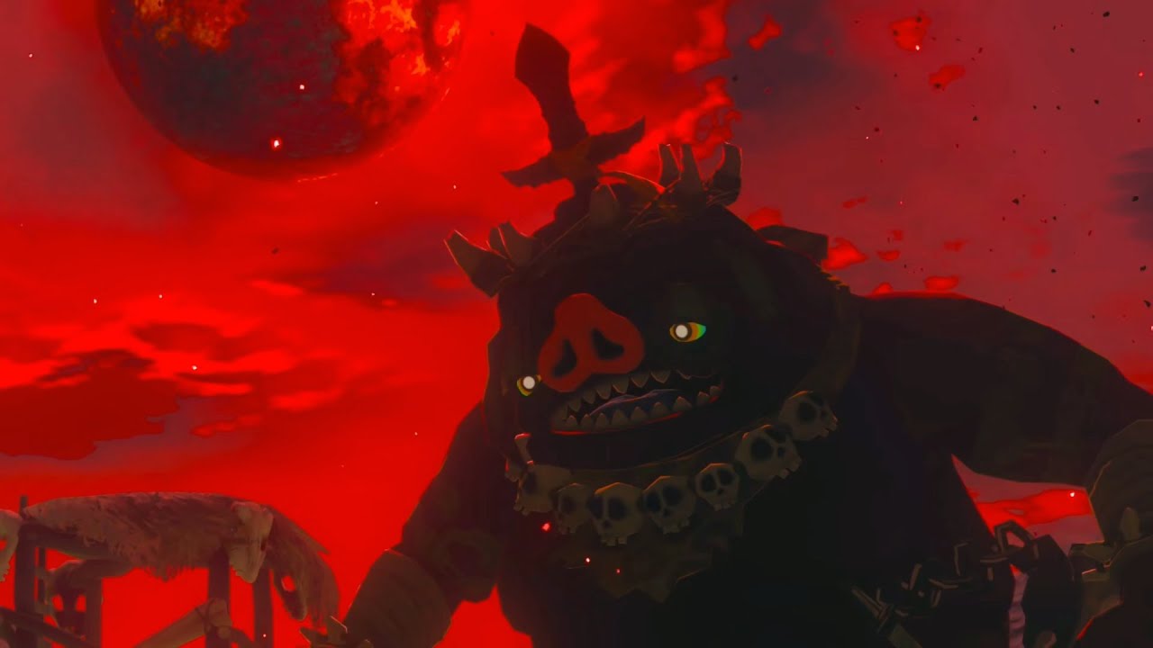 Zelda: Tears of the Kingdom - Blood Moon Cutscene - YouTube