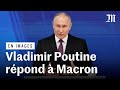 Envoi de militaires en Ukraine : Vladimir Poutine répond à Emmanuel Macron