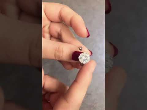 Stainless steel imitation rotating silver ring, adjustable