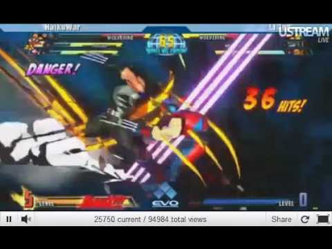 EVO 2011 - Marvel vs Capcom 3 - HaikuWar vs. LI Joe