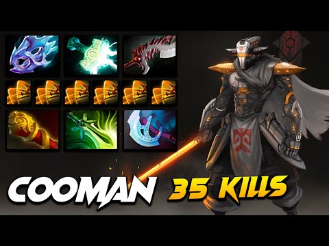 Cooman Juggernaut 35 KILLS - Dota 2 Pro Gameplay [Watch & Learn]