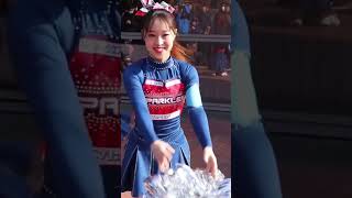 バク転 NECロケッツ チアリーダー YUUKAちゃん SPARKLES