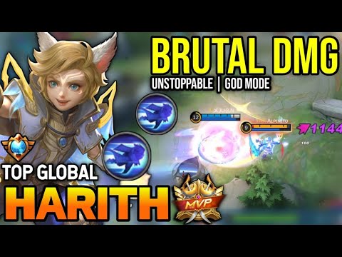HARITH BEST BUILD 2023 | TOP GLOBAL HARITH GAMEPLAY | MOBILE LEGENDS✓