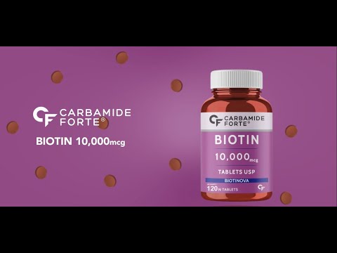 10000mcg biotinova tablets