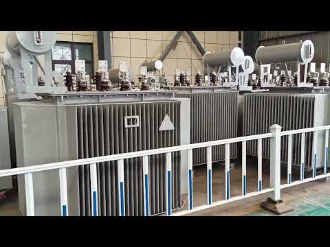 Oil immersed transformer, 2000 KVA, 11 KV, electrical power transformer China factory supplier