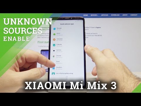 How to Enable Unknown Sources in XIAOMI Mi Max 3 - App Installation