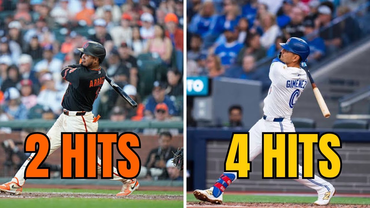 Luis Arráez gets his first multi-hit game in 2026 | Andrés Giménez hits four hits