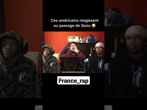 la réaction des américains sur gazo #gazo #drill #drillfr #rapfrancais #youtubeshorts #shorts