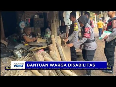 DITSAMAPTA POLDA BANTEN PEDULI PENYANDANG DISABILITAS