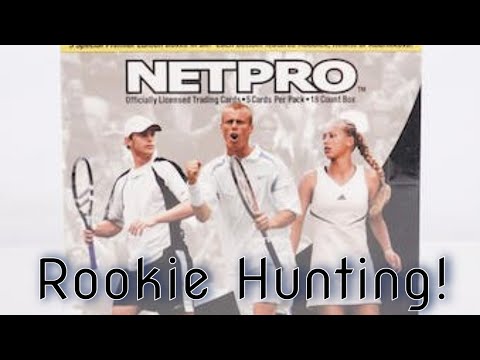 2003 NetPro Tennis - Rookie Hunting for Serena,Federer, and Nadal