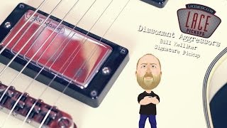 Lace Dissonant Aggressor Bill Kelliher Sig Pickups - Demo